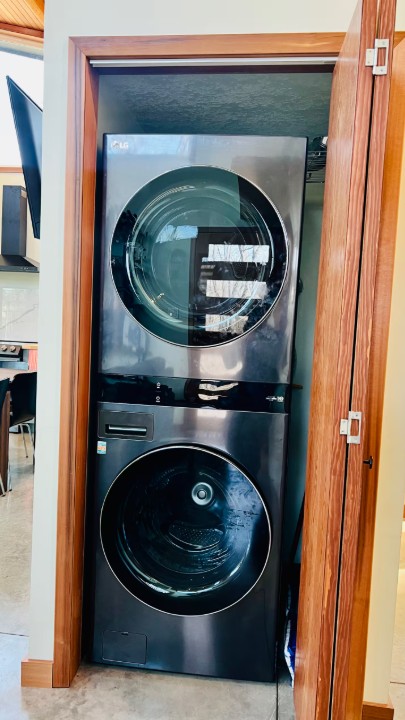 In-unit washer and dryer