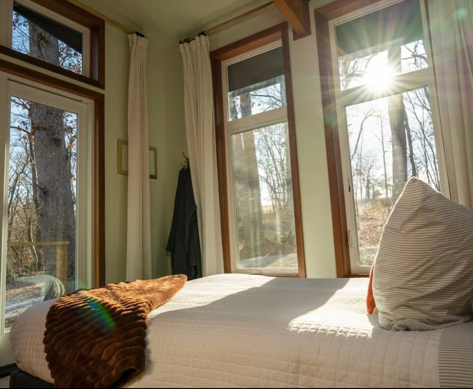 Bedroom window view