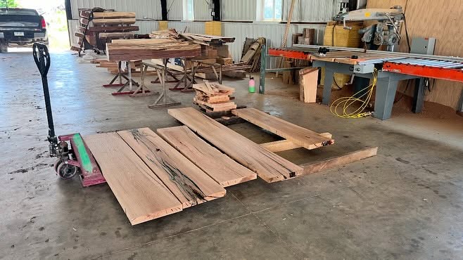 Timber pathway